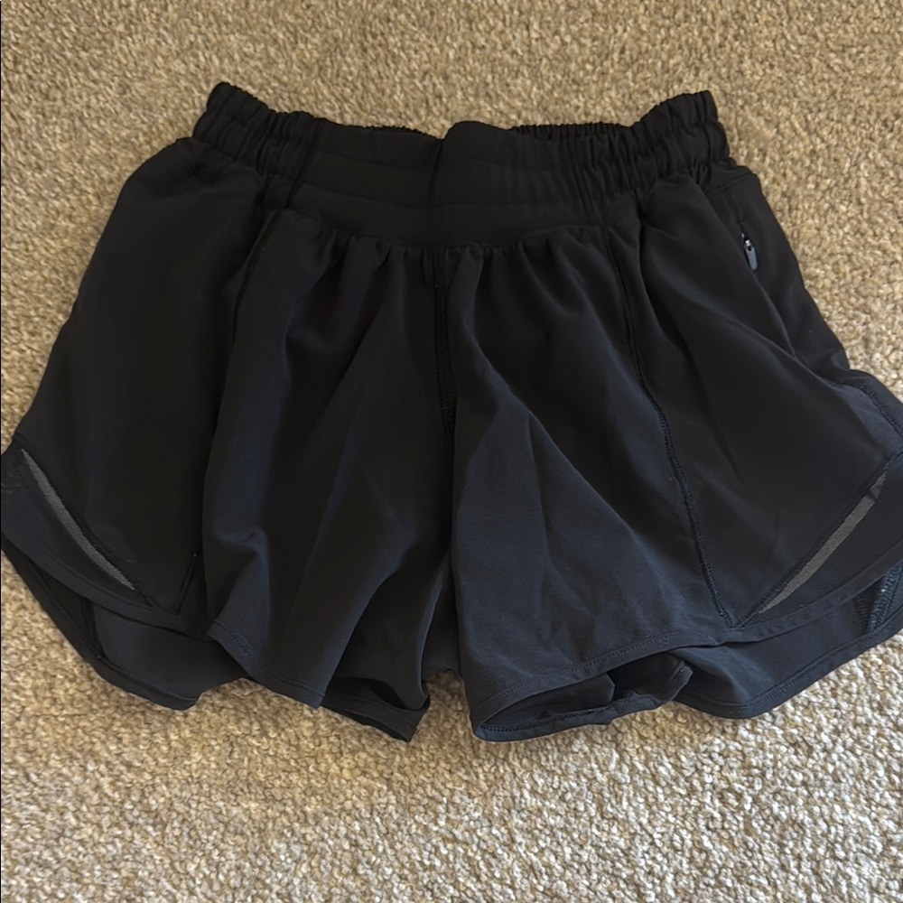Black Women's Athletic lululemon Shorts